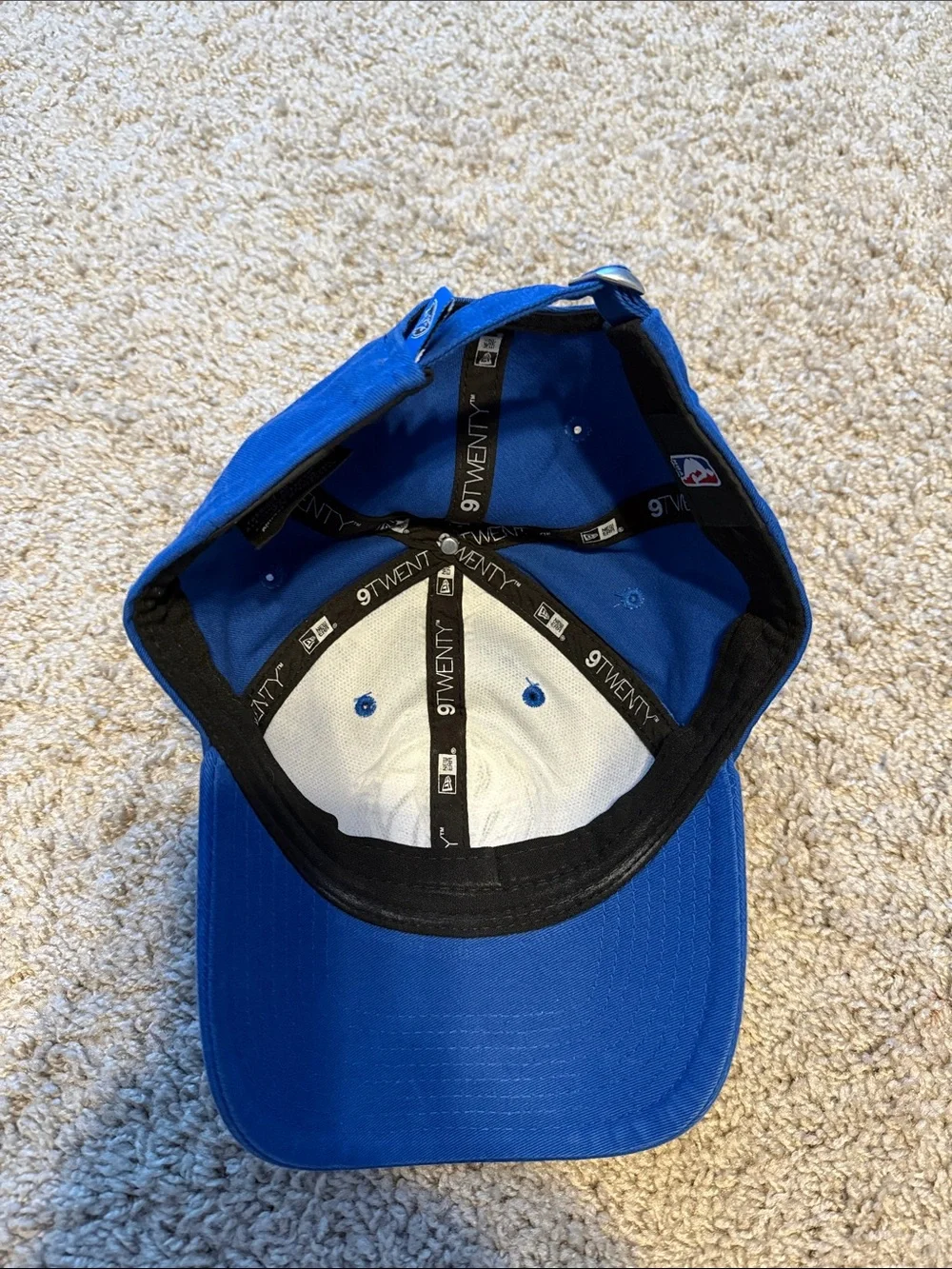 New Era Royal Blue Dallas Mavericks Logo Baseball Cap